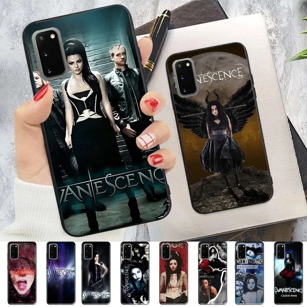 Evanescence Live In Concert On Phone Case For Samsung S 9 10 20 21 22 23 30 23plus lite Ultra FE S10lite Fundas