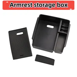 ABS Car Central Armrest Console Tray Storage Box For Hyundai IX25 Creta 2015 2016 2017 2018 Accessories
