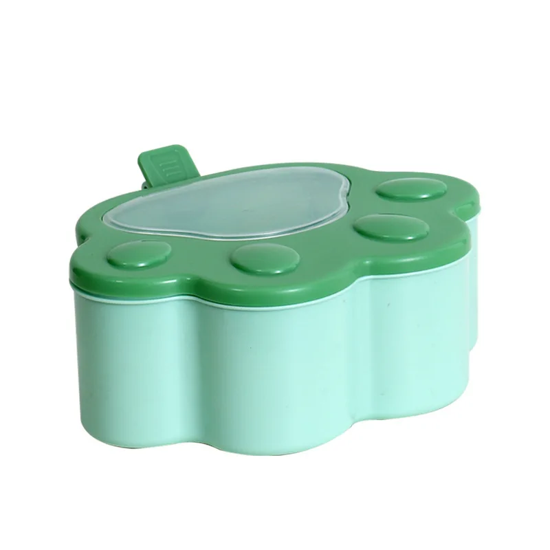 Cat Claw Seasoning Box, Kitchen Seasoning Jar Combination Set, 5 Grid, Combination, Monosodium glutamate, Pepper Storage