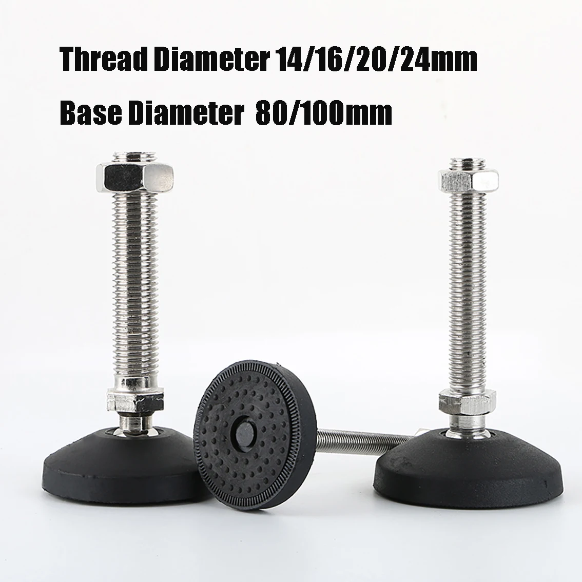 m14-m16-m20-m24-pes-de-ajuste-universal-de-nylon-pes-de-sapato-articulados-pes-de-suporte-pe-de-ajuste-base-de-copo-diametro-80mm-100mm