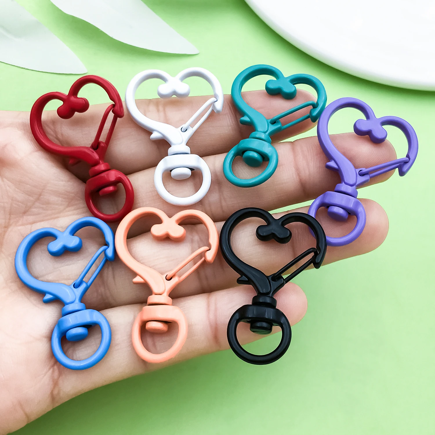 6pcs Color Spray Paint Alloy P - Jewelry Making Charms recension och pris