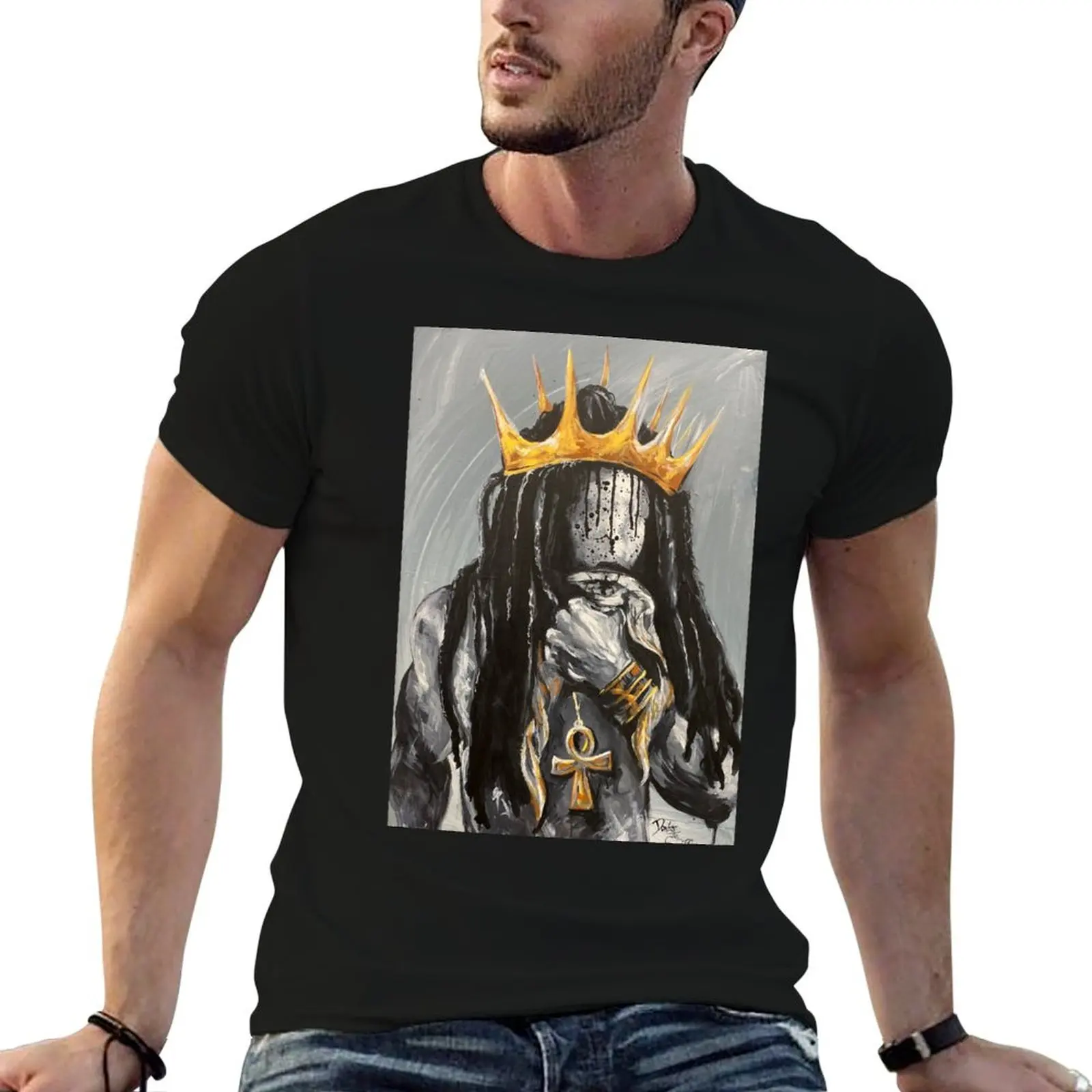 

Naturally King V T-Shirt cotton t shirt man man graphic t shirt t shirt for man T-Shirt
