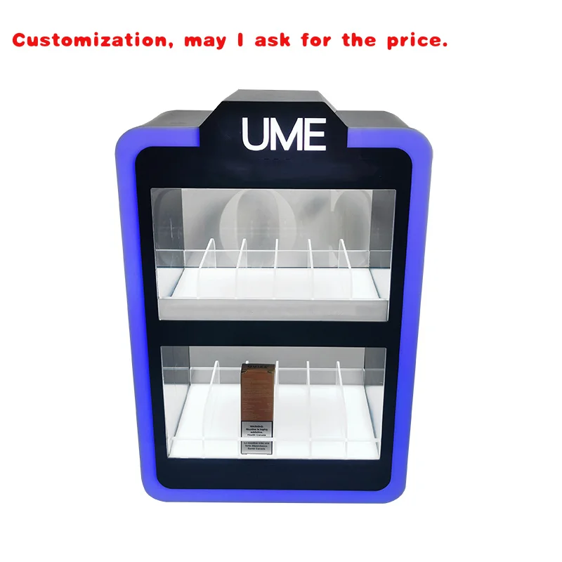 

На заказ. Индивидуальные со светодиодной подсветкой. Дисплей для магазина. Акриловая подставка для сигар. Акриловый дисплей. Аксессуары для дымового магазина.