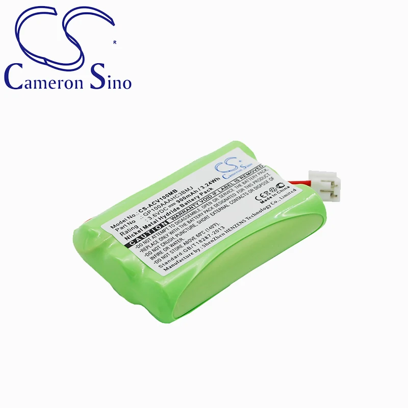 CameronSino Pin Cho Audioline Chăm Sóc Bé V100G10221GC001474 Phù Hợp Với GP100AAAHC3BMJ.BabyPhone Pin.
