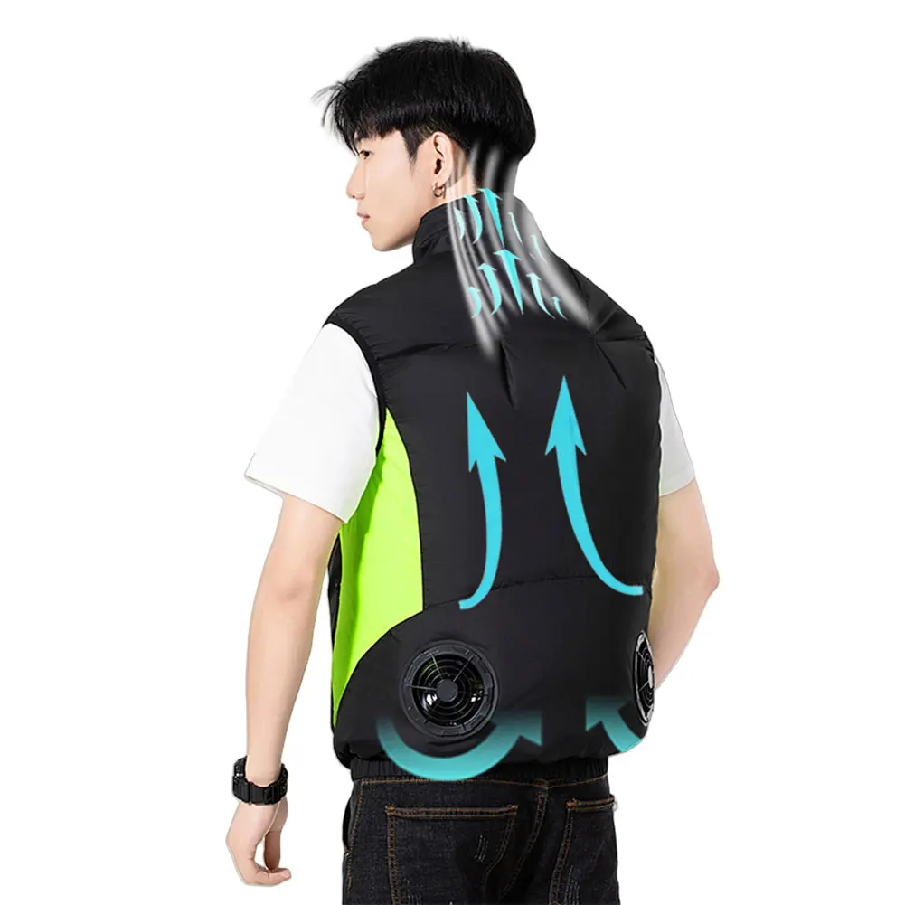 Chaleco Refrigerante de Verano para Hombre y Mujer, Ropa de Trabajo Refrigerante, Ropa de Senderismo para Trabajos en Altas Temperaturas