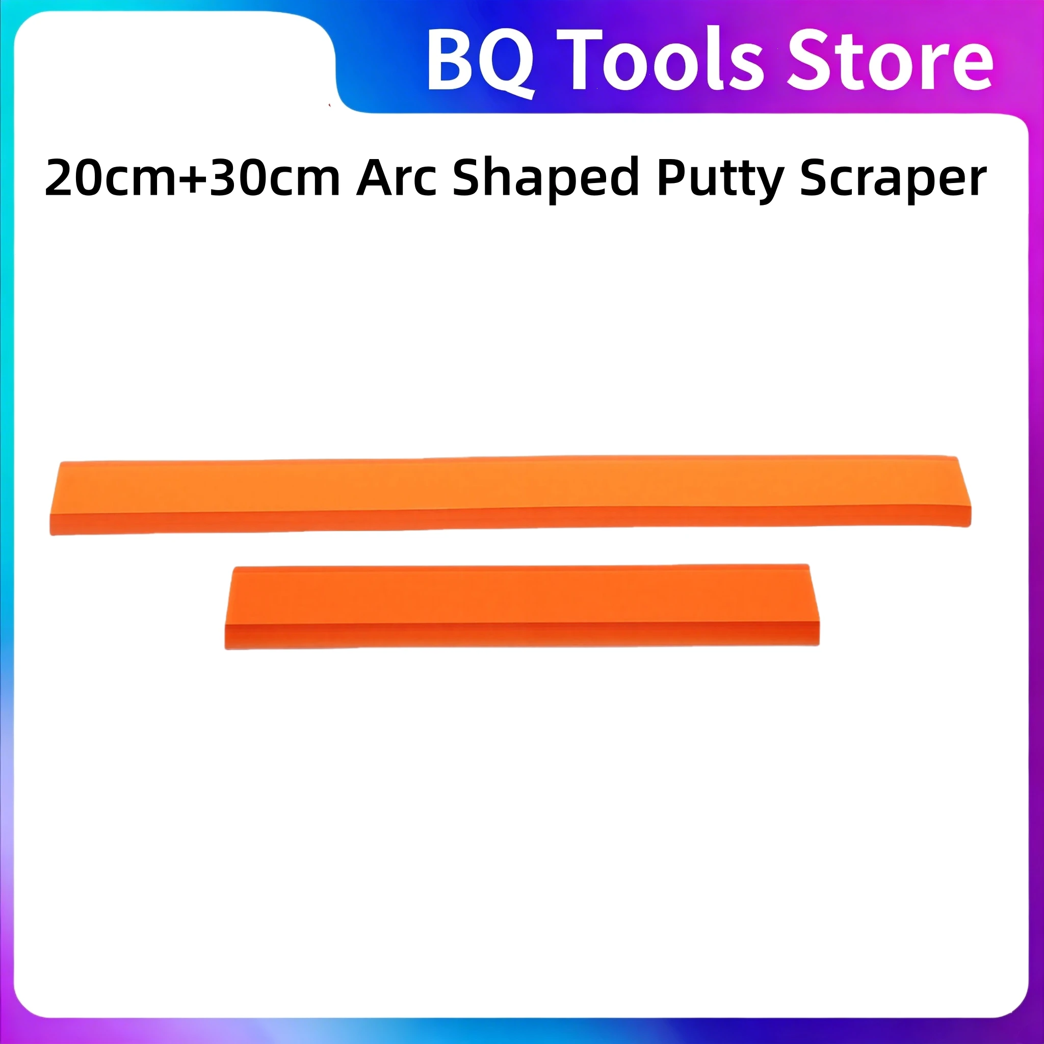 Arc Shaped Putty Scraper Bendable High Resilience Putty Cutter Wall Filler Applicator Plaster Repair Decorative Painting Tools