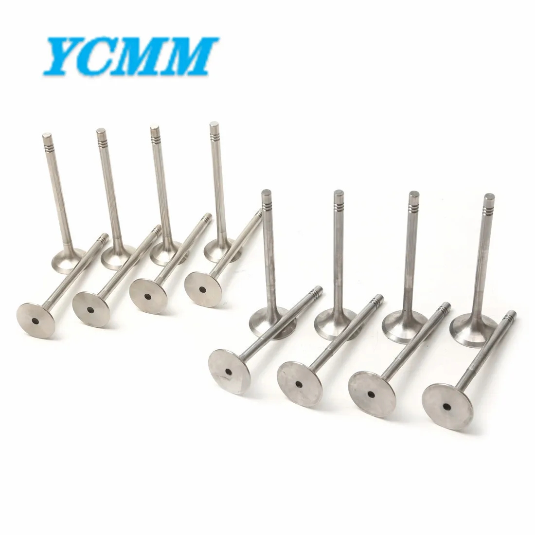 

Intake and Exhaust Valves Set 100.6mm 6mm For VW AUDI A1 A3 SKODA SEAT 036109601AD 036109611K EA111 1.4TFSI CAXA CAVD CAXC