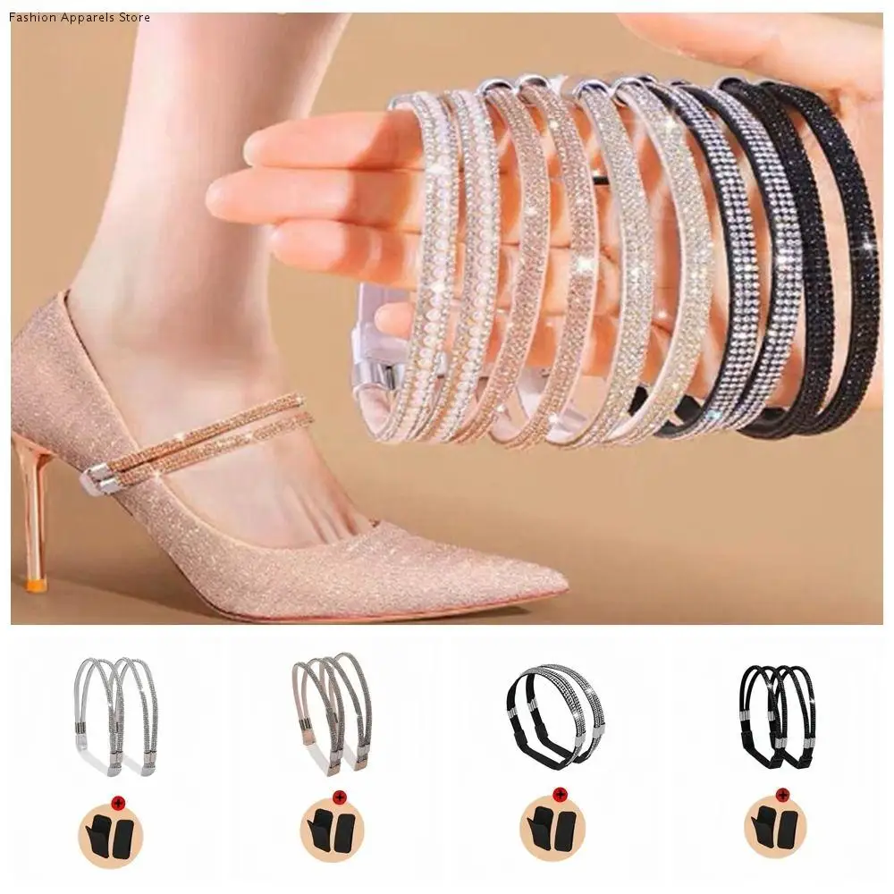 

Prevent Falling Off Elastic Fixing Straps Detachable Triangle Fixed Strap Anti-slip Straps Women's Shoelaces Fashion Casual