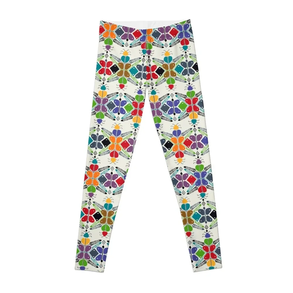 

Hungarian pattern Leggings sport set Leginsy push up Women's trousers Womens Leggings