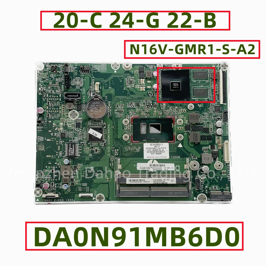 

For HP 24-G 22-B All In One Motherboard With I3-7100U I5-7200U+920MX 2G Video Graphics DA0N91MB6D0 848949-006 848949-009