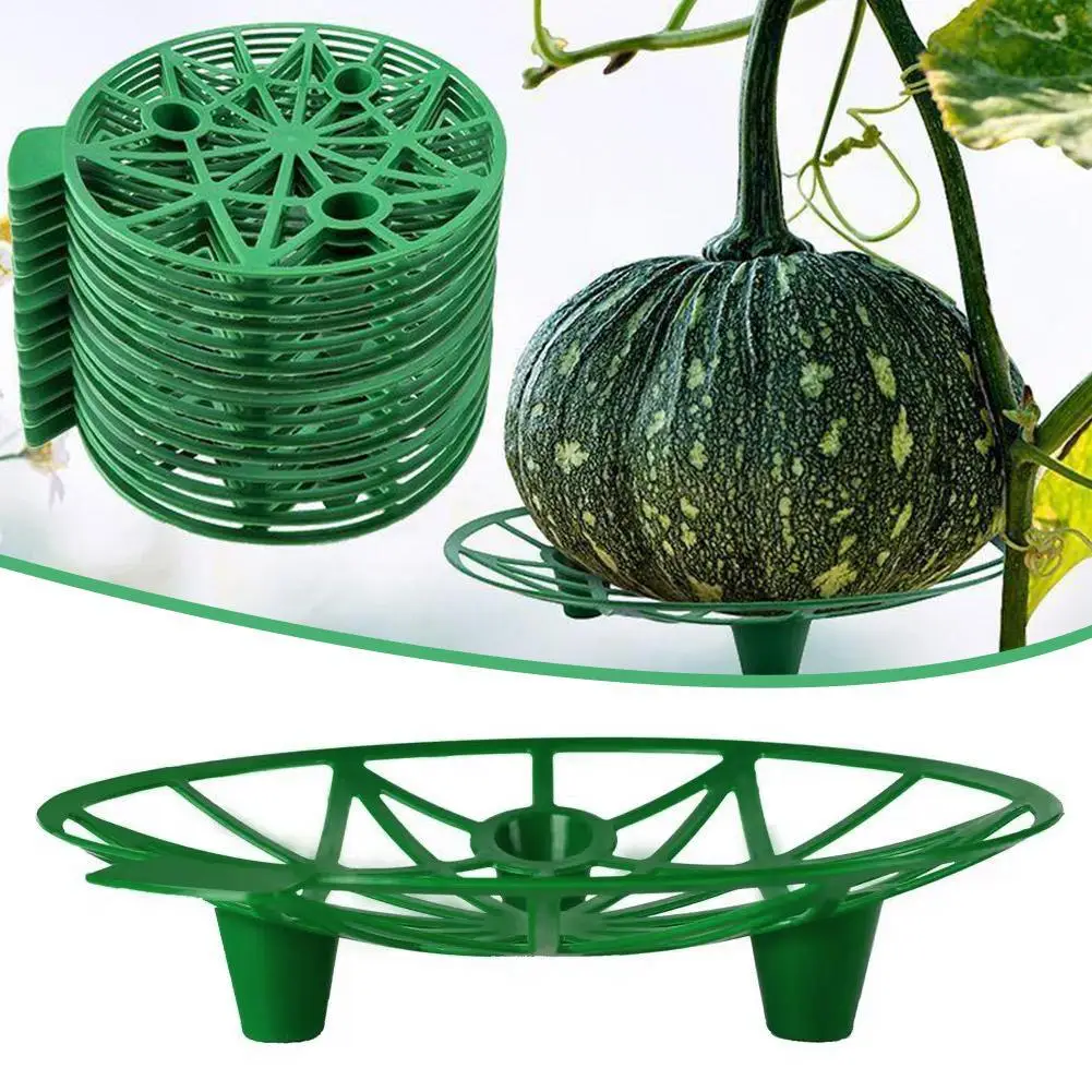 

10Pcs Watermelon Stand Fruit Stand Support Basket Frame Vegetables Plant Tray Rack Melon Squash Pumpkin Protective Holder