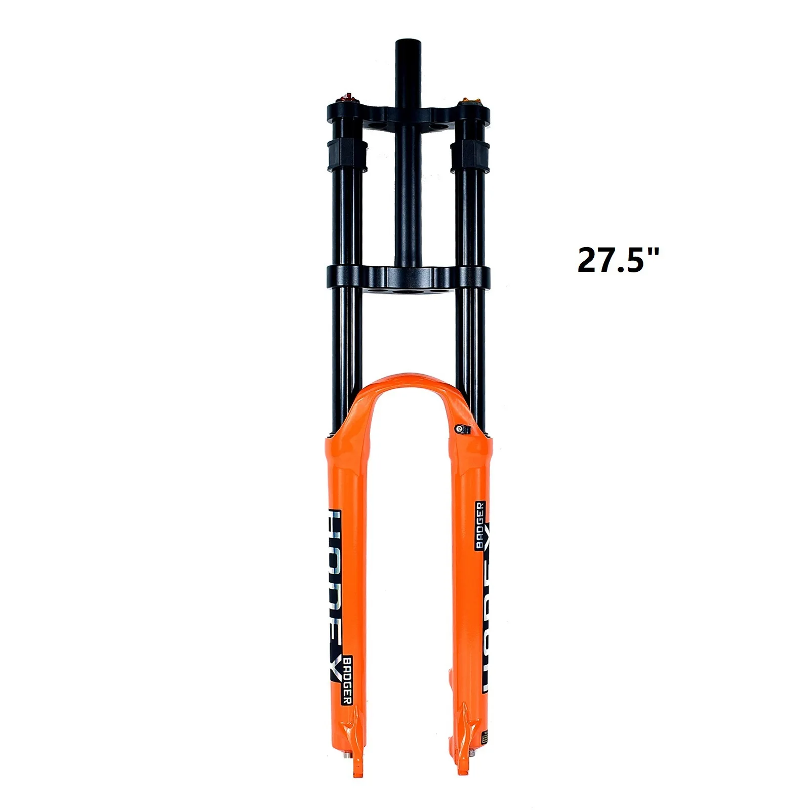 Mountain Bike DH Shoulder Fork 26 27.5 29 Inch Magnesium Alloy Air Fork 9X100MM Durable Straight Tube Hand Lock Fork