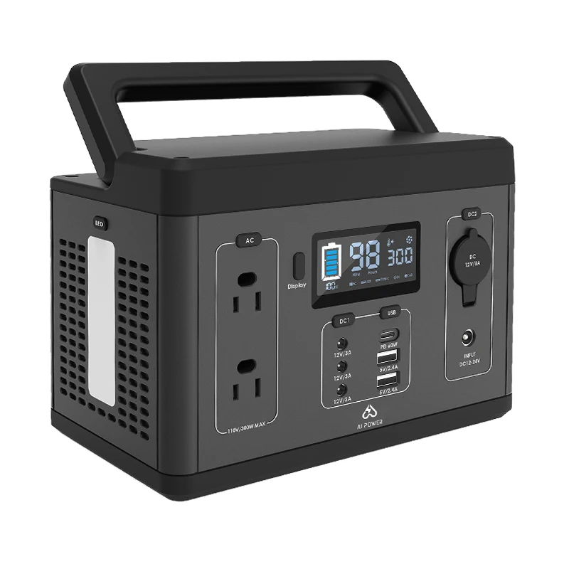 Aoda Power Station Portable Power Station 300W 500W 600W 1000W 2000W Portable Power Station Generator with Solar Panels