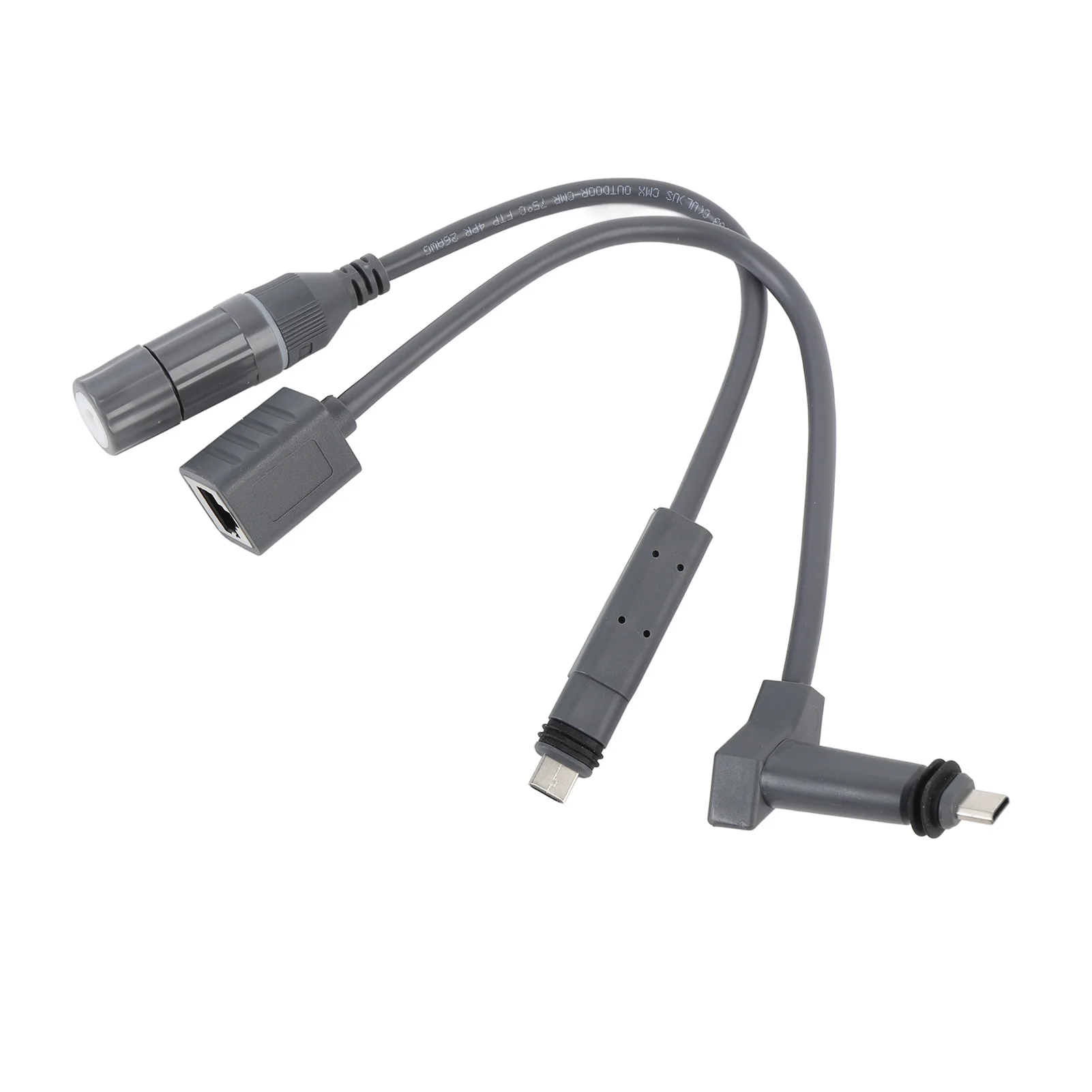SPX إلى RJ45 موصل سالب محول 1200Mbps Cat6e كور واحد 26AWG أنثى RJ45 محول مع موصل مقاوم للماء ل GEN2 V2