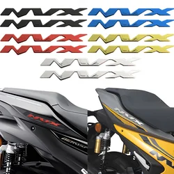 For NVX V1 V2 155 Motorcycle 3D Soft Stereoscopic Logo Emblem Badge Sticker Body Decal Accessories Left And Right 1 Pair