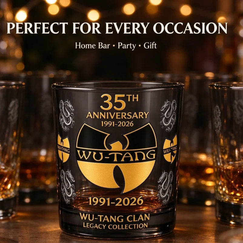 Premium Black Glass Whiskey Tumbler, Thick Stable Base Drinking Cup, Ideal for Bourbon, Scotch, Whisky, Home Bar & Festival Gift