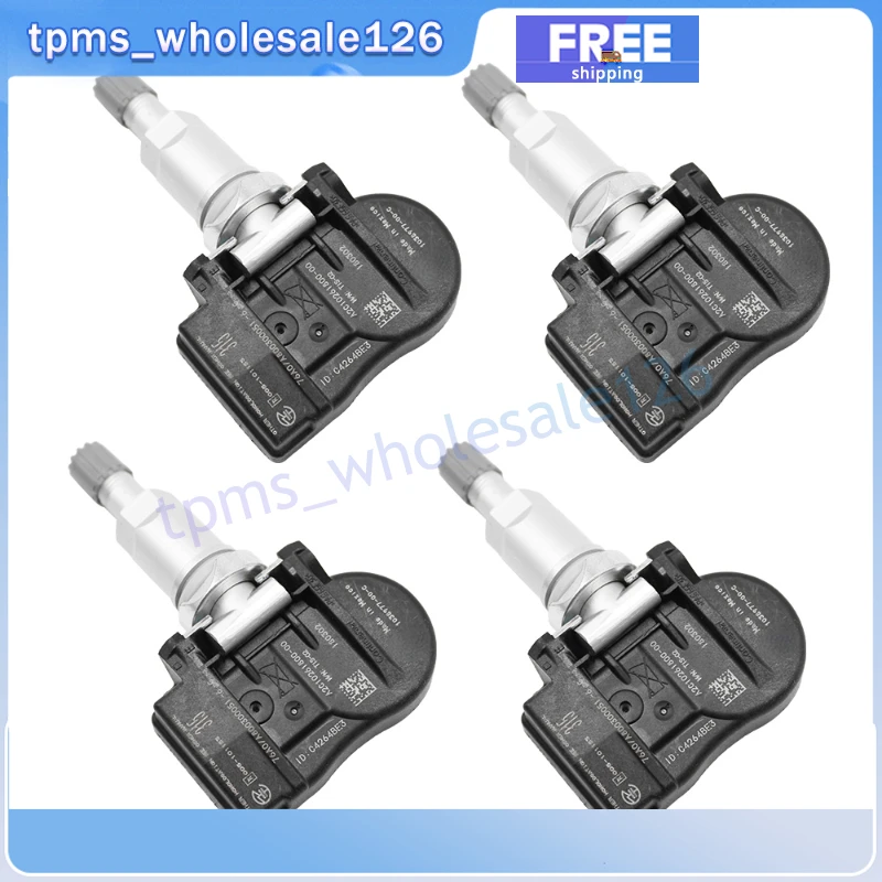 TPMS 315MHZ 1038977-00-C Car Tire Pressure Monitor System Sensor 4PCS For Tesla 103897700C 1038977-00-B