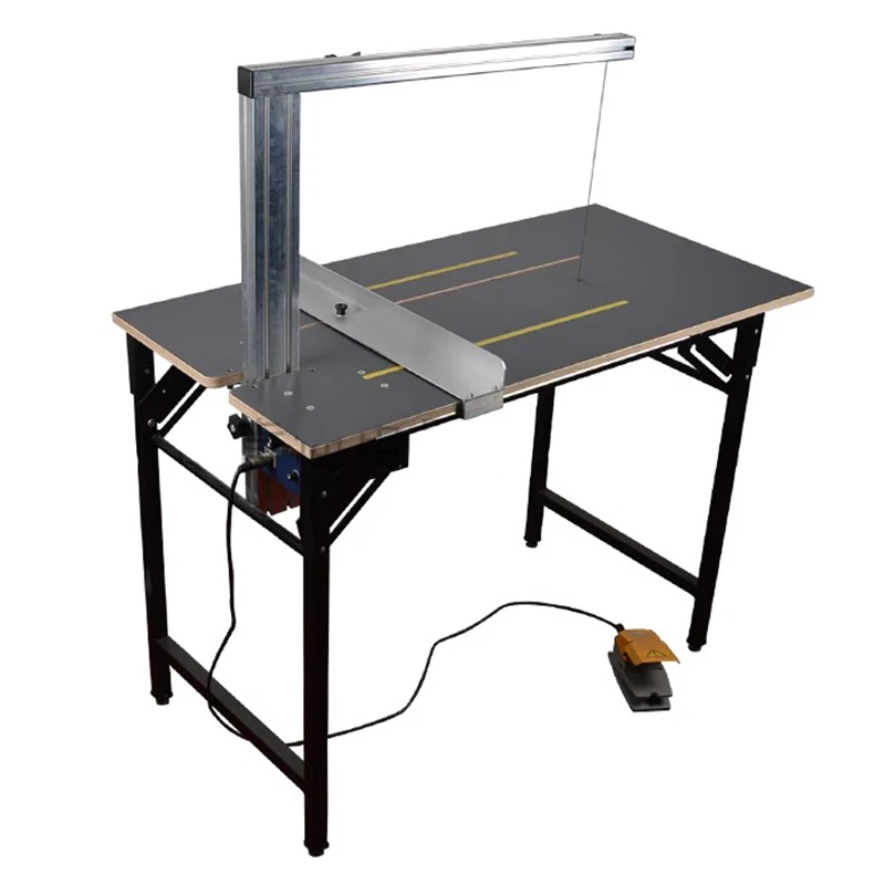 Adjustable Temperature Foam Cutting Machine Low Density Sponge Pearl Cotton Extruded Board Cutting Table