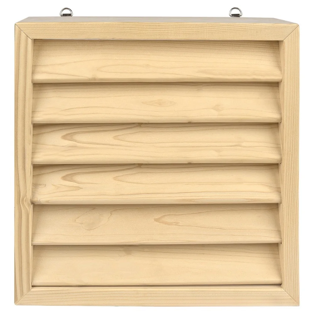 Heat Resistant Sauna Lamp Shade in Wood Created for Long-Term Use and Enhancing Sauna Ambience with Effective Light Diffusion