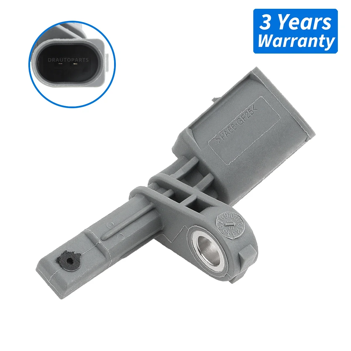 

Задний правый серый датчик скорости колеса ABS WHT003856A, WHT003856B/C для VW Caddy, CC B7, Golf, Passat, Tiguan, Touareg 7L 2002-10