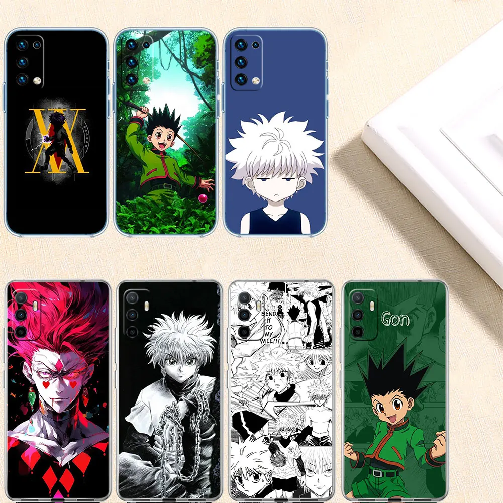 Hunter x Hunter Phone Case for Moto Edge 20 30 S30 40 50 Fusion Plus Pro Lite Neo Ultra G24 Power G31 G32 G34 G71 G72 G73