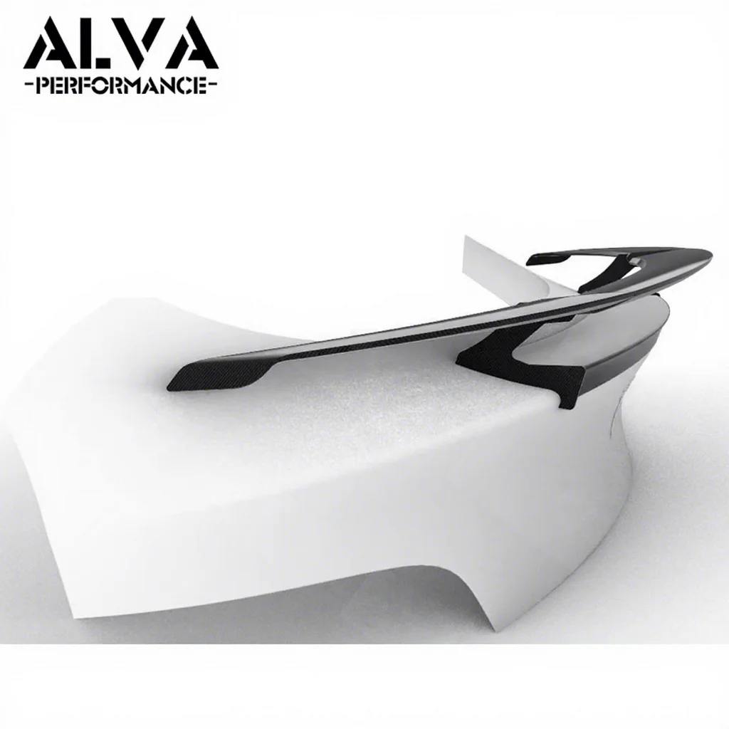 

Dry Carbon Fiber Single Deck Rear GT Wing Spoiler for Tesla Model Y 2019+