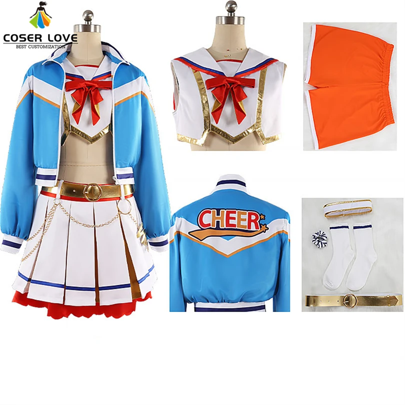 Uma musume Pretty Derby Cheerleading Nice Nature Cosplay Costume Halloween Comic Con Outfits