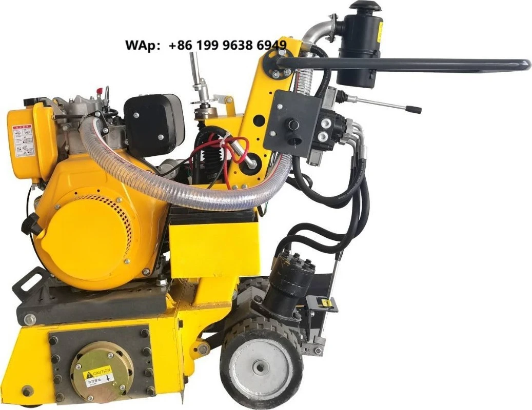 Fully Hydraulic Self-Propelled Road Marking Line Removal Machine 13HP