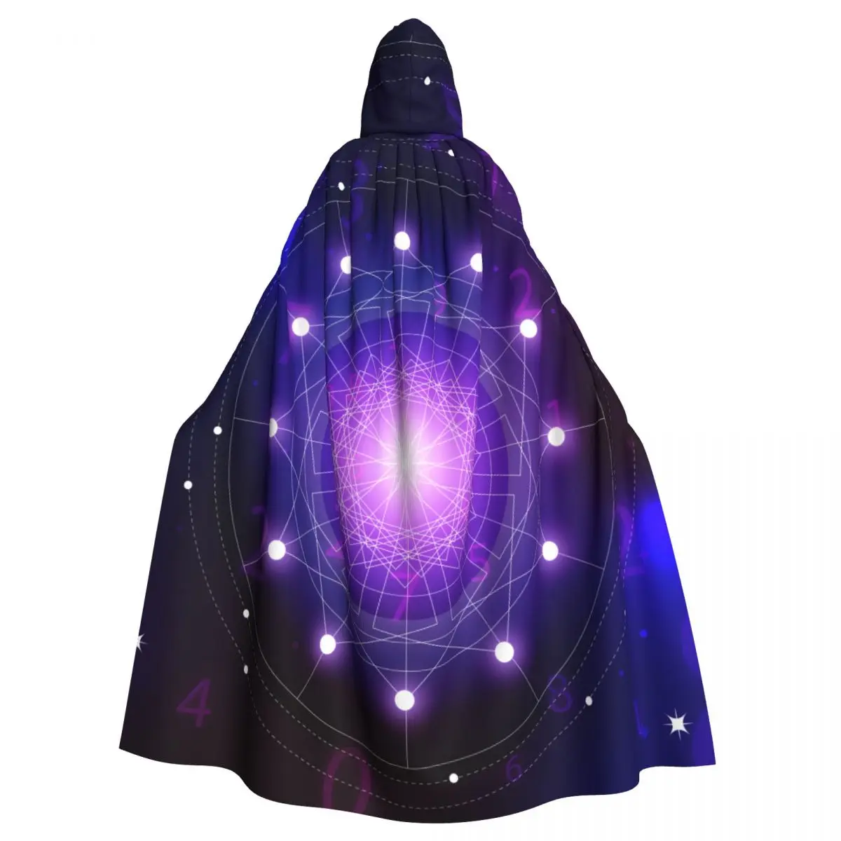 

Magic Circle Adult Cloak Cape Hooded Medieval Costume Witch Wicca Vampire Carnival Party