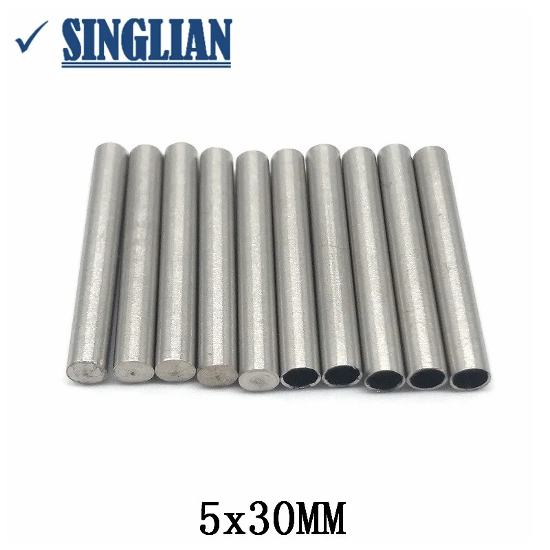 10pcs/lot PT100 NTC Stainless Steel Sleeve Pipe DS18B20 Temperature Sensor Detection Probe case 3*20/4*30/5*30/6*30/5*50/6*50mm