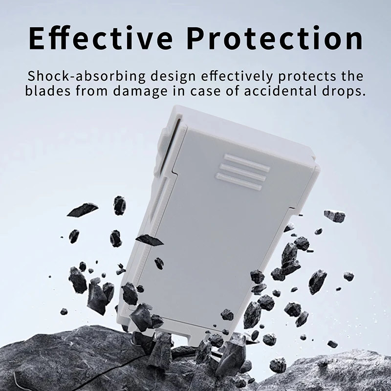 For DJI Mini 5 Pro Drone Propellers Storage Box Blade Anti-fall Dustproof Mini5pro Wing Battery Shape Protection Case Accessory