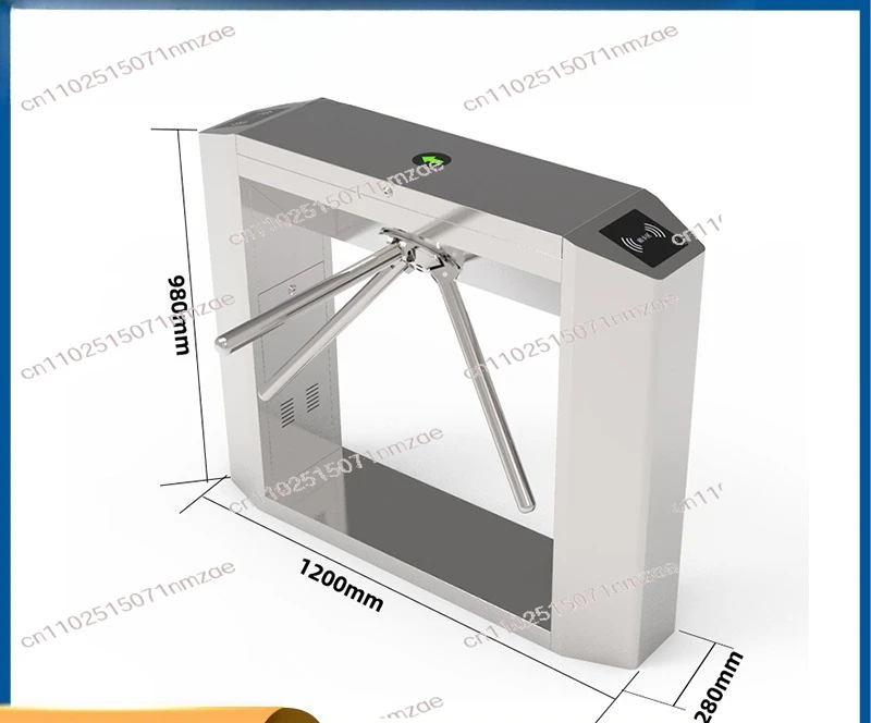 

Face Recognition Pedestrian Gate Access Control Turnstile Ticket System For Scenic Spot