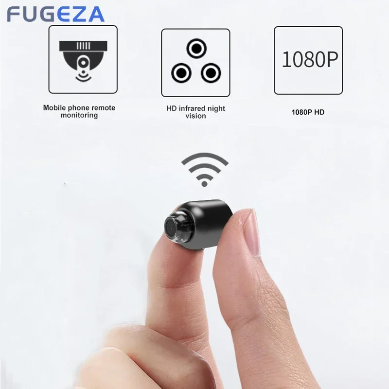 FUGEZA Mini Camera Wireless Wifi 1080P Surveillance Security Night Vision Motion Detect Camcorder Baby Monitor IP Cam