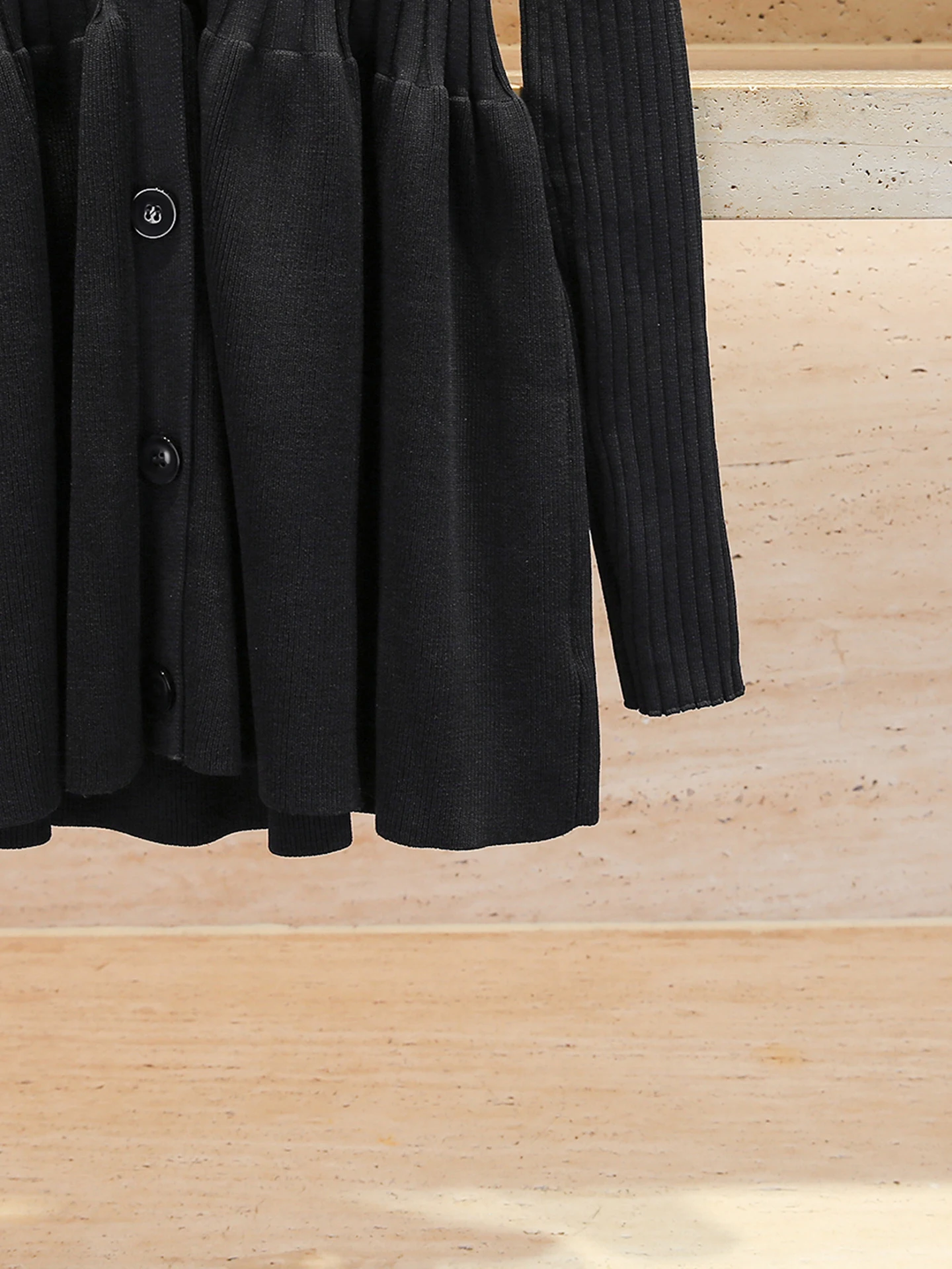 

Высококачественный вязаный пышный комплект с V-образным вырезом на талии Dr Ele Commute Sle, осень-зима, модный миди с цветочным принтом Dr