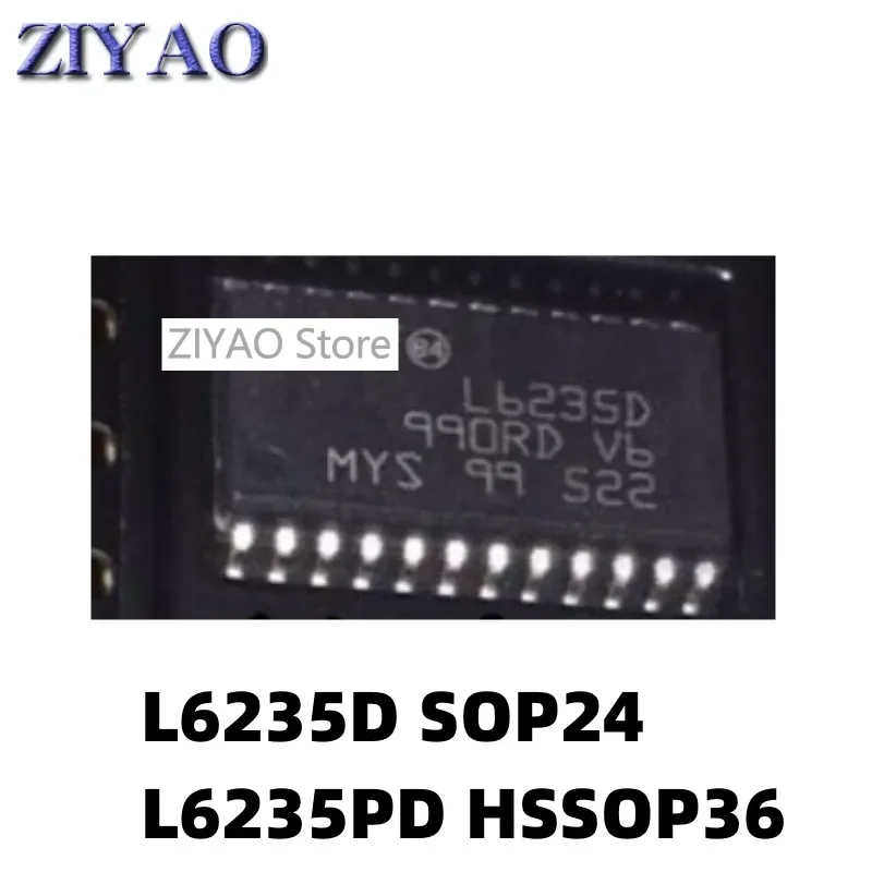 5PCS L6235 L6235D SOP24 L6235PD L6235PD013TR HSSOP36