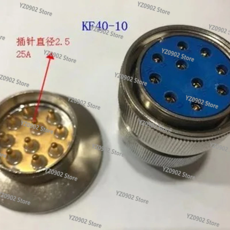 

Герметичный вакуумный разъем серии KF25/KF40, спеченная стеклянная авиационная вилка для авиации и электроники