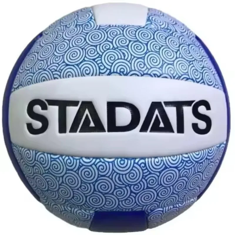 

No 5 Волейбольный мяч с высокой пенью, синий и белый фарфор, мягкий волейбольный мяч, стандарт для среднепроцессорного осмотра, замена доставки