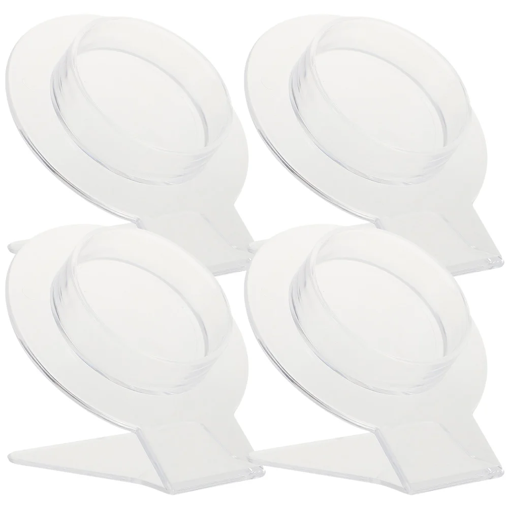 

4Pcs Acrylic Bracelet Stand Transparent Jewelry Display Rack for Storage and Organization of Accessories in Bedroom Or Store