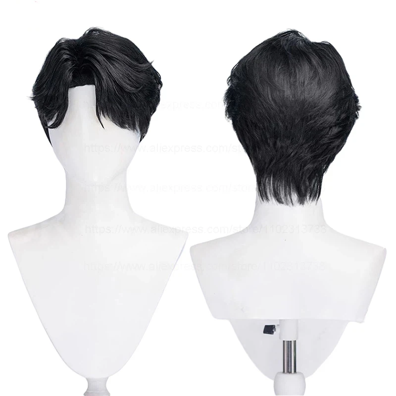 2026 Saja Boys Jinu Baby Abby Mystery Romance Cosplay Wig Cosplay Heat Resistant Synthetic Hair Anime Wigs +WigCap