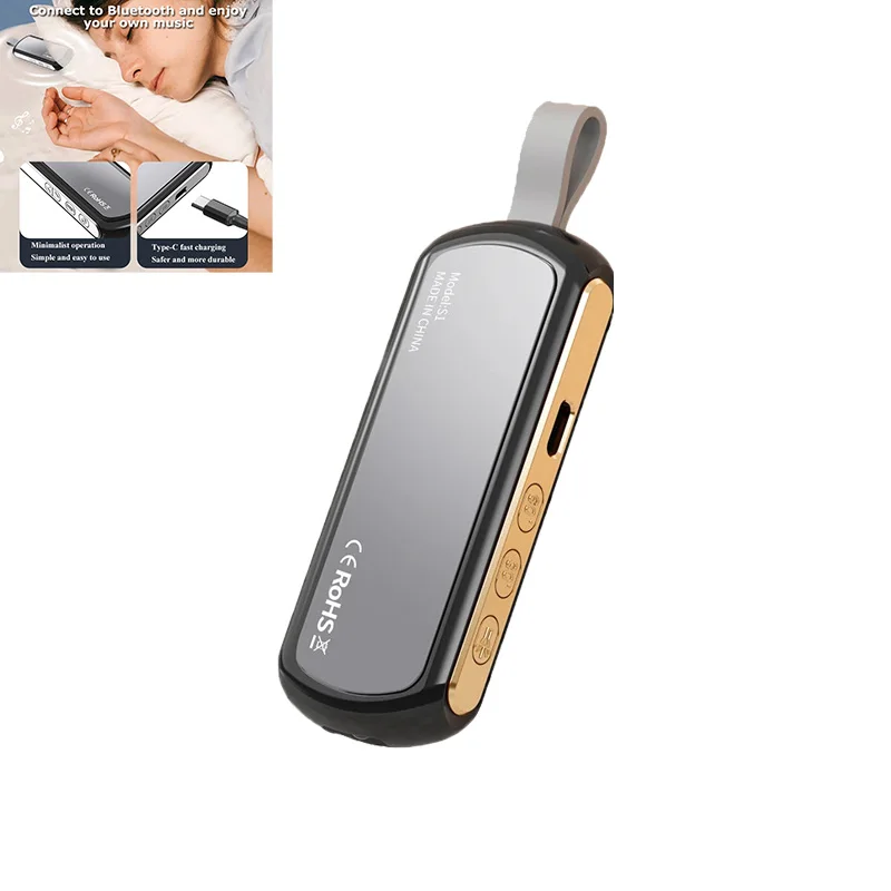 

Bone Conduction Speaker with Flashlight, Bluetooth 5.2 Stereo Music Player, Sleep Aid, Under Pillow, Noise Reduction