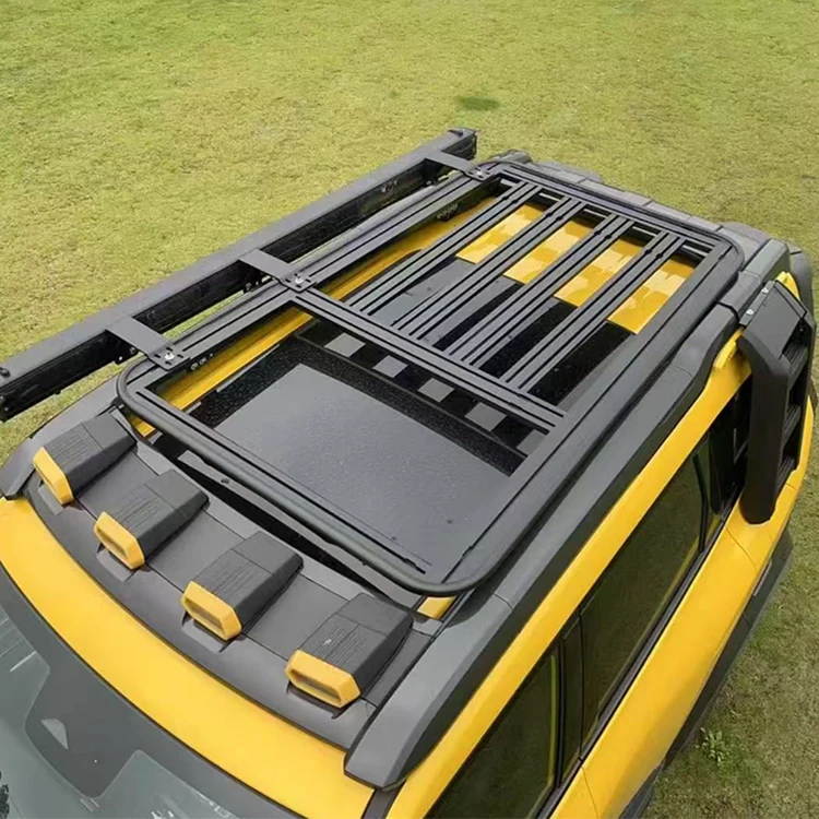 Car Aluminium Alloy Roof Rack Set forG318 Exterior Accessories Car Luggage Storage Rack Roof Platform Side Ladder Box