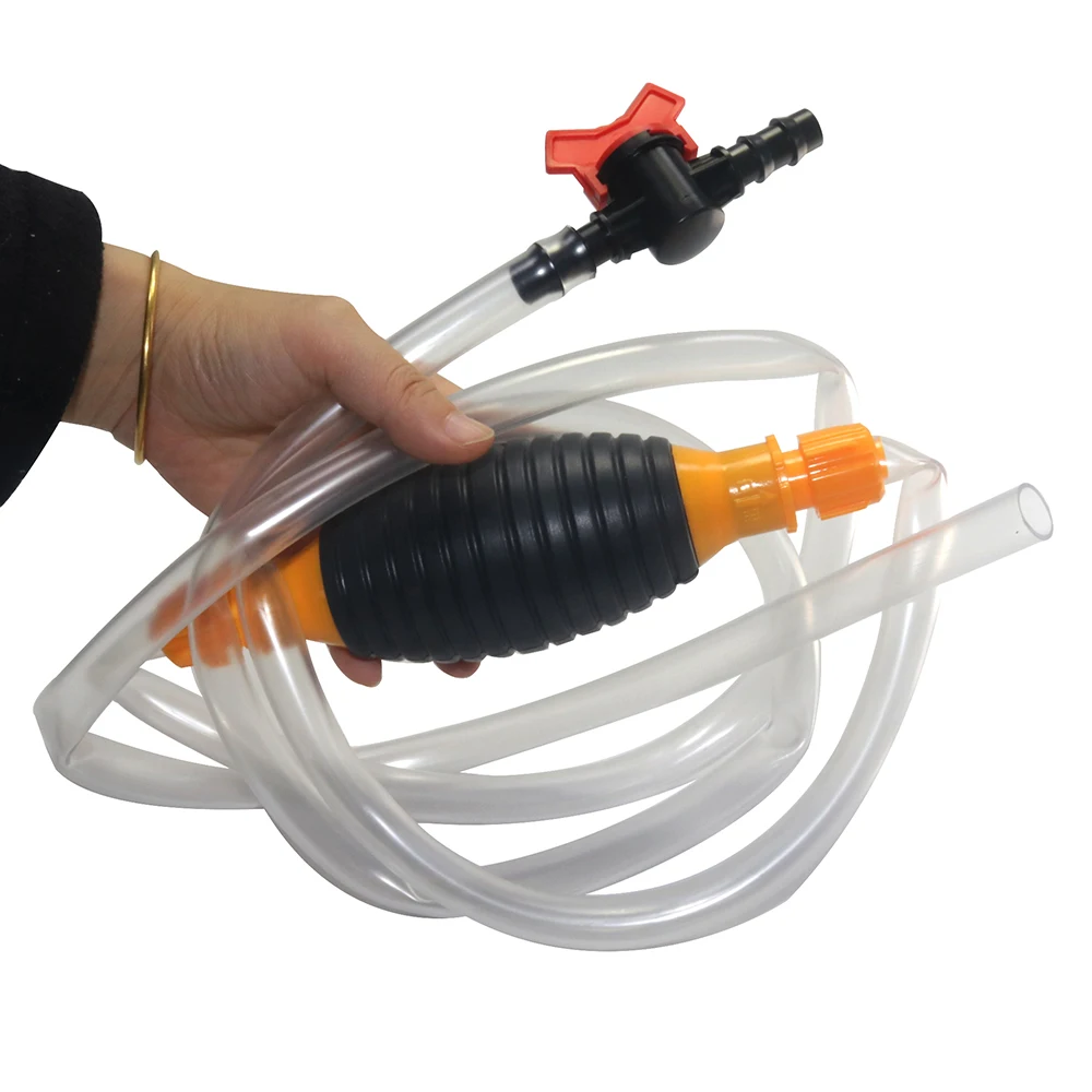 

Ручной топливный насос 2 м для автомобиля, дизельный бензиновый бак, присоска для перекачки масла, экономия топлива, жидкостный насос для обслуживания автомобиля