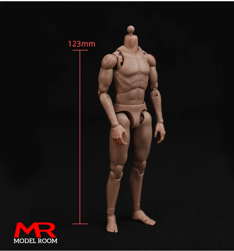 MB101 MB102 1/12 Male Super Flexible Standard Joint Body Model 123mm Soldier Action Figure Articulated Body Dolls Toy