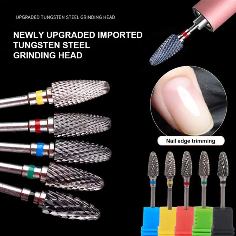 Durable Gel Removal Precise Electric Manicure High Quality Efficient Carbide Milling Cutters Professional Nail Drill Machine