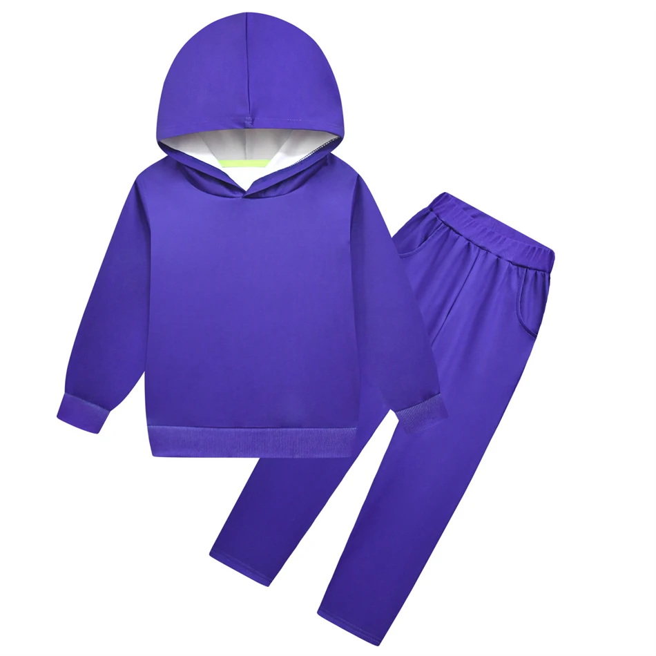 Disfraz de Ennui para Cosplay, Disfraz de Personajes de Películas, Traje Informal Morado para Niños, Ropa de Halloween para Niños + Máscara