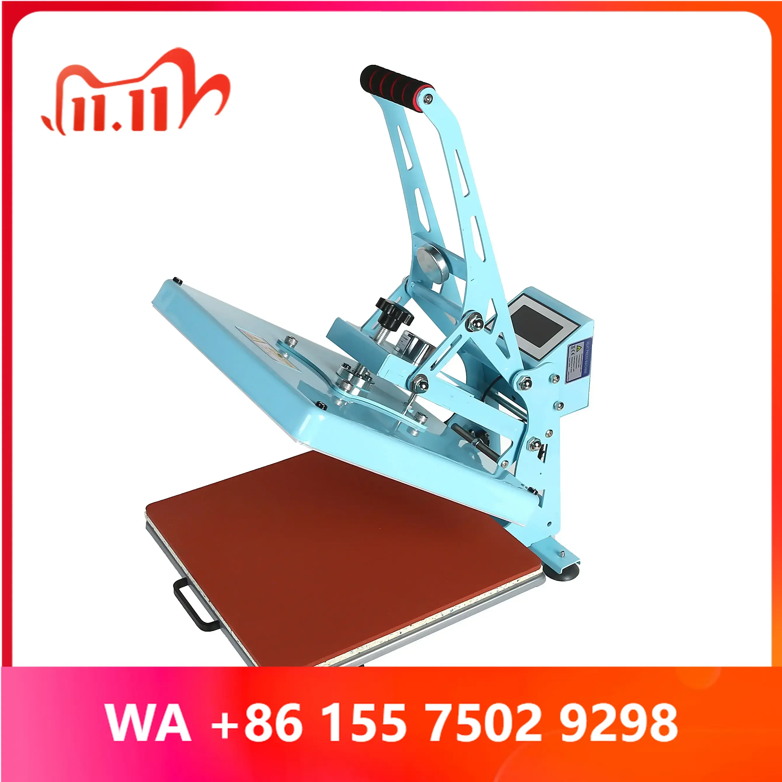 15*15 High-Pressure Flat Ironing hine Heat Press hines Sublimation hine