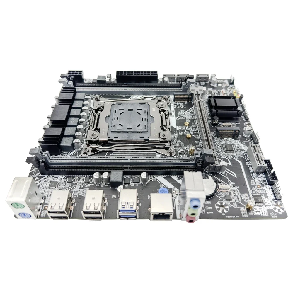 SOYO X99 gaming motherboard set with LGA2011-3Xeon E5 2680V4 CPU DDR4 16GB (2*8GB) 2133mhz RAM NVME M.2Sata for desktop computer