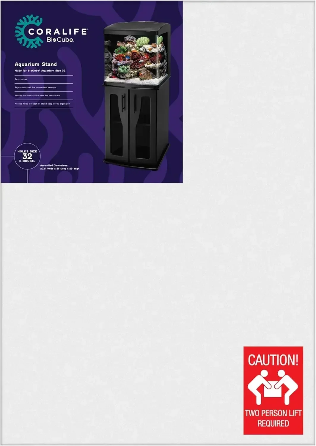 حامل خشبي لخزان الأسماك من Home.BioCube بحجم 32 جالونًا