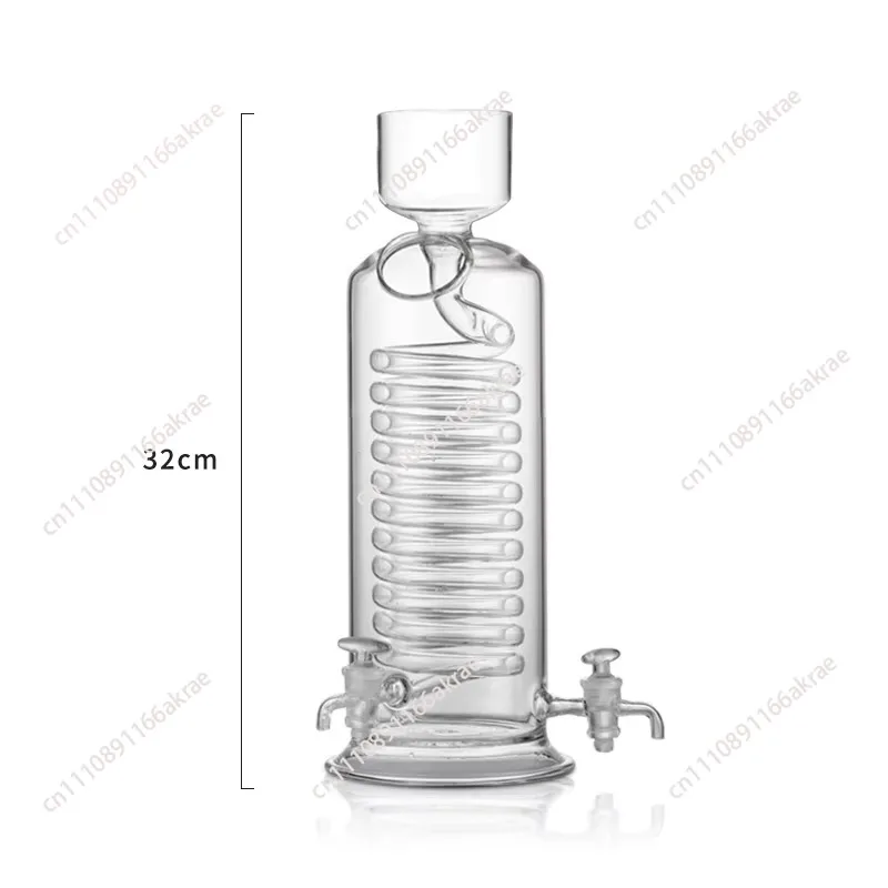 Quick cold brew glass tube ice brewed coffee maker, summer ice brewed teapot
