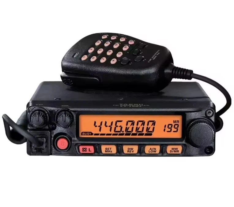 FT-1907R 55W High Power Car Mobile Radio, Dual Band FM Transceiver 2 Meter 70cm Mobile Amateur Ham Walkie Talkie Radio 50km